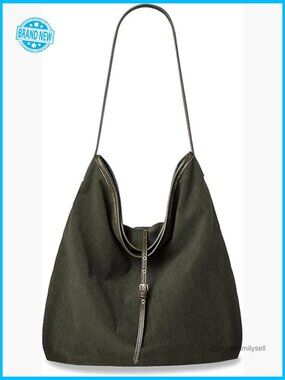 Large Slouchy Corduroy Hobo Bag Casual Shoulder Tote Purse Handbag